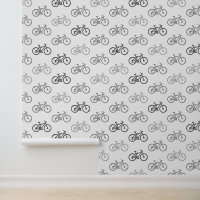 Black White Grey Bicycles Design