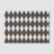 Black & White Harlequin  Check Mediaeval Fairytale