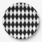 Black White Harlequin Pattern