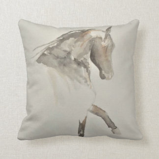 Black & White Horse Cushion