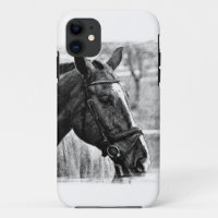 Black White Horse Sketch