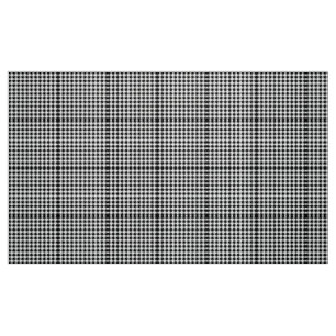 Black White Houndstooth Fabric