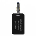 Black White Instagram 5 Photo Collage Monogram