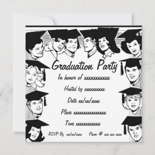 Black & White - Invitation