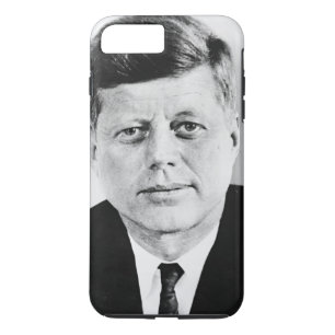 Black & White JFK John F. Kennedy iPhone 8 Plus/7 Plus Case