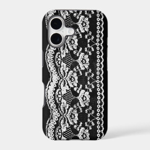 Black & White Leather & Lace