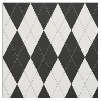 Black | White | Light Grey Argyle Pattern