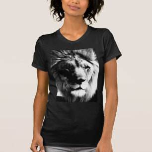 Black & White Lion T-Shirt