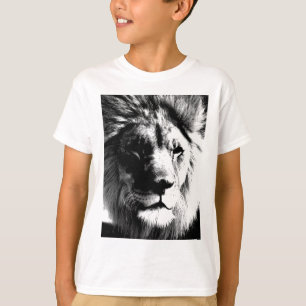 Black & White Lion T-Shirt