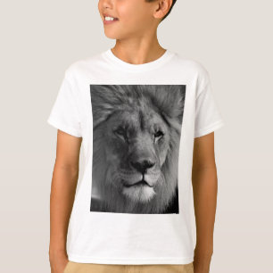 Black & White Lion T-Shirt