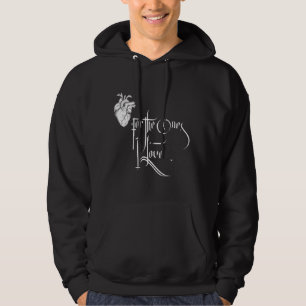 Black & White Love Hoodie