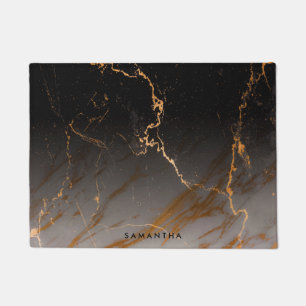 Black & White Marble Doormat