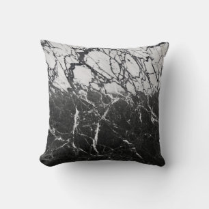 Black & White Marble Modern Glam Trendy Cushion