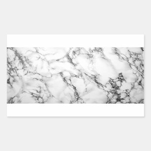 Black & White Marble Sticker
