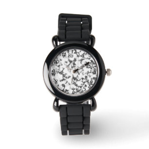 Black white Marble Watch