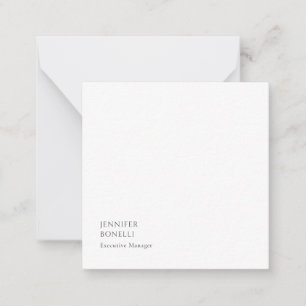 Black white minimalist modern trendy card