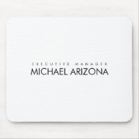 Black & White Minimalist Simple Plain Modern