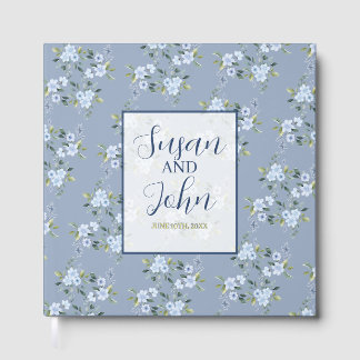Black & White Modern Wedding Invitation Guest Book