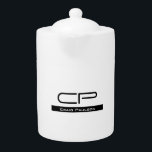 Black White Monogram Name Modern Plain Simple<br><div class="desc">Attractive Modern Professional Simple Design.</div>