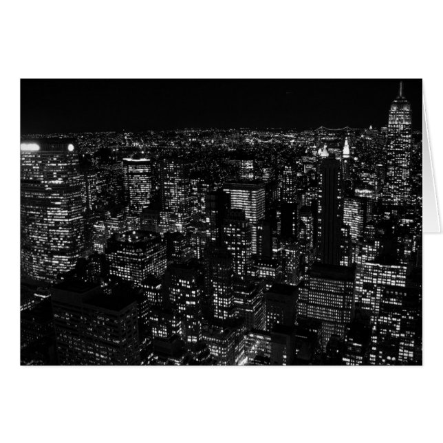 Black & White New York City (Front Horizontal)