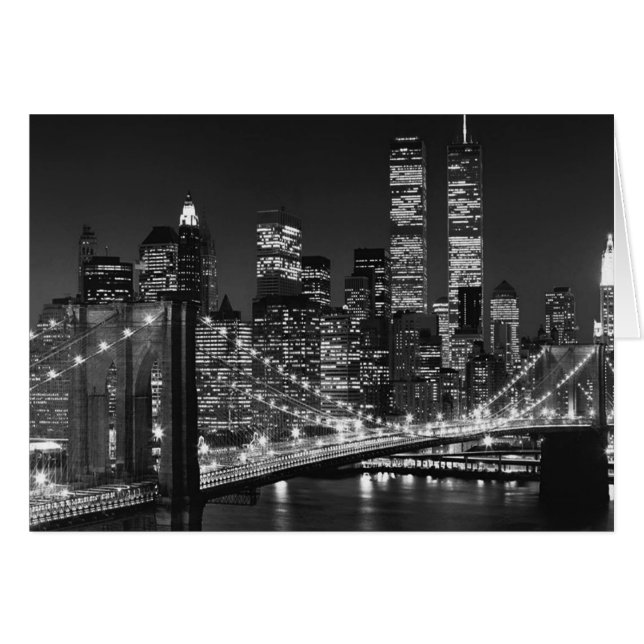 Black & White New York City (Front Horizontal)