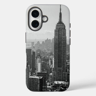 Black & White New York City iPhone 16 Case