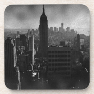 Black & White New York City Coaster