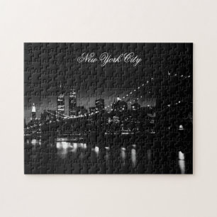 Black & White New York City Jigsaw Puzzle