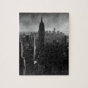 Black & White New York City Jigsaw Puzzle