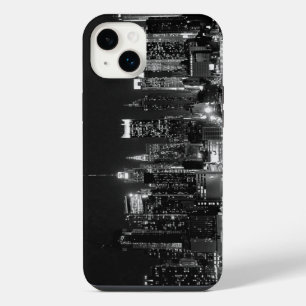 Black & White New York City Night iPhone Case