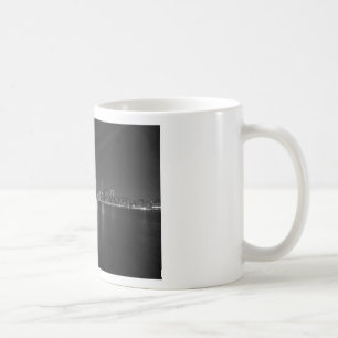 Black White New York City Skyline Coffee Mug