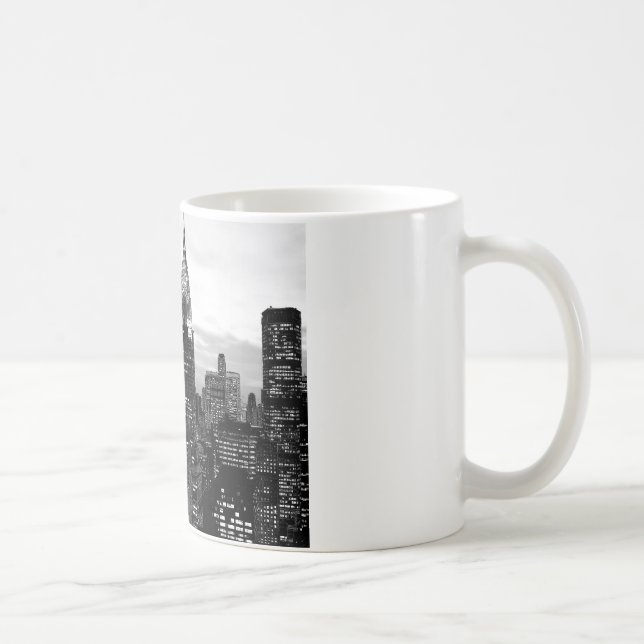 Black & White New York Coffee Mug (Right)