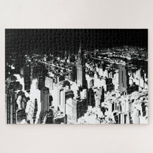 Black & White New York Jigsaw Puzzle