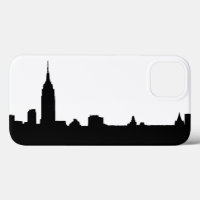 Black White New York Silhouette