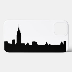 Black & White New York Silhouette iPhone 13 Case