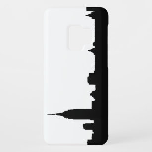 Black & White New York Silhouette Case-Mate Samsung Galaxy S9 Case