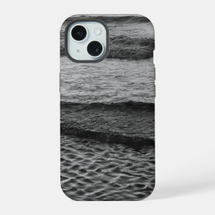Black & White Ocean iPhone 15 Case