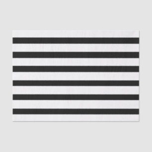 Black & White or Black & Customisable Colour Tissue Paper