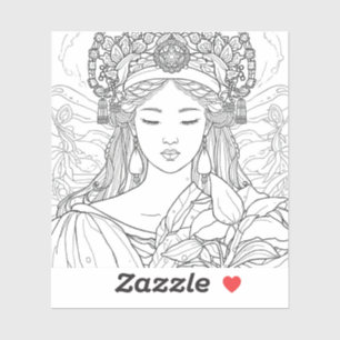 Black & White Painting Outline Collection