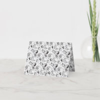 Black & White Paisley Pattern –Elegant Textile Art