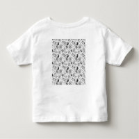 Black & White Paisley Pattern –Elegant Textile Art