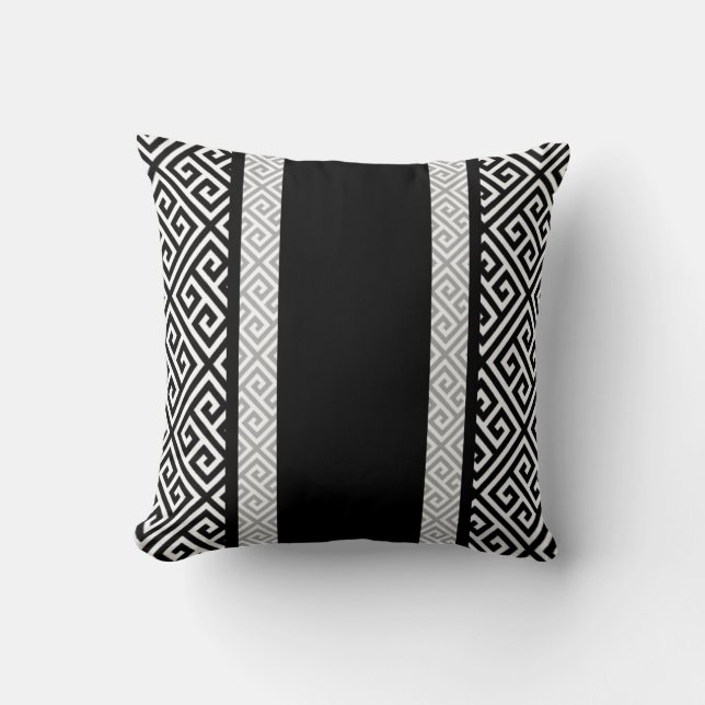 Black & white paper cushion (Front)