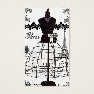 Black White Paris Fashion Mannequin