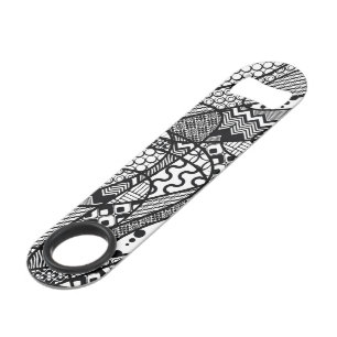 Black & White Pattern Patchwork 05
