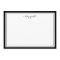 Black & White Personalised Stationery Flat Card