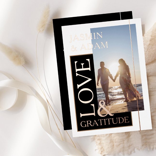 Black White Photo Wedding Love and Gratitude Rose (Creator Uploaded)