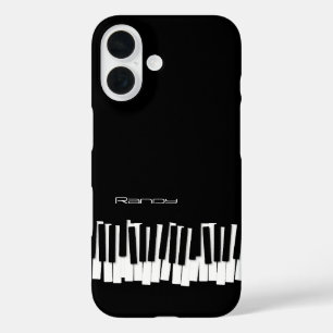 Black & White Piano Keys   Music Fan Gifts Case-Ma iPhone 16 Case