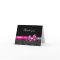 Black White Pink Polka Dot Thank You Card