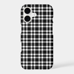 Black White Plaid Pattern
