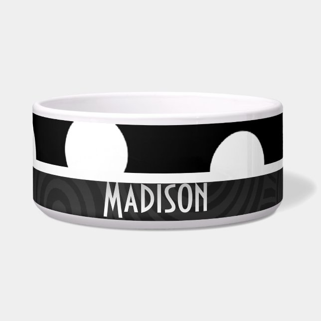 Black & White Polka Dots (Front)